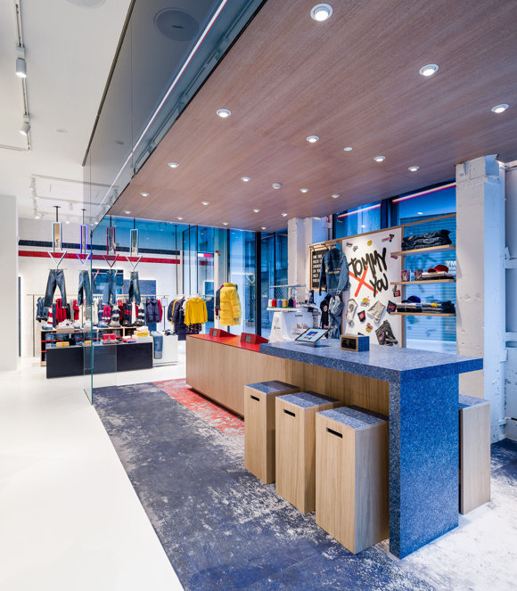 Rezign by Planq Tommy Jeans store interior